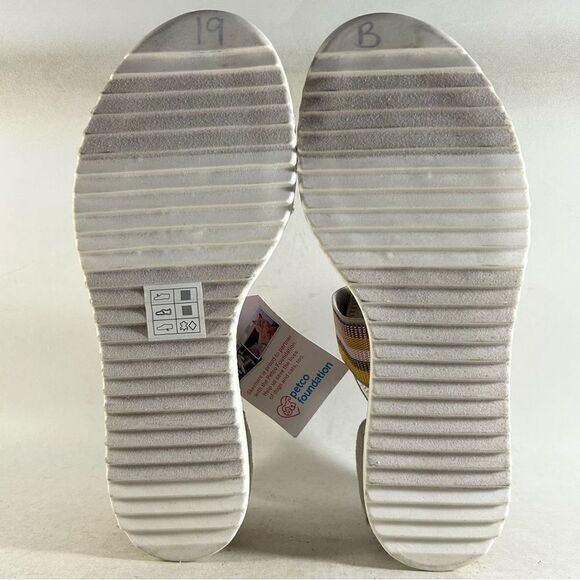 Skechers Womens BOBS Blazing Star Strappy Sandals Natural Gray Size 6 - Picture 7 of 8